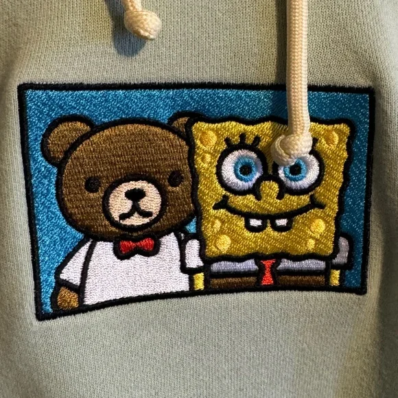 Teddy Fresh x Spongebob Squarepants Limited Edition Embroidered